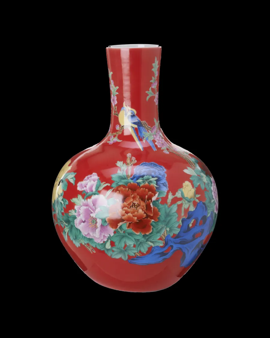 Best Sale Polspotten Ball Body Vase coralred