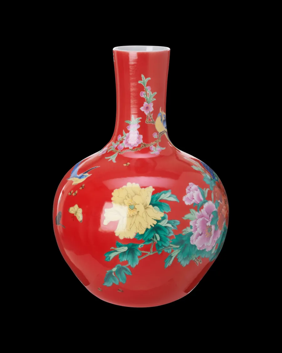 Best Sale Polspotten Ball Body Vase coralred