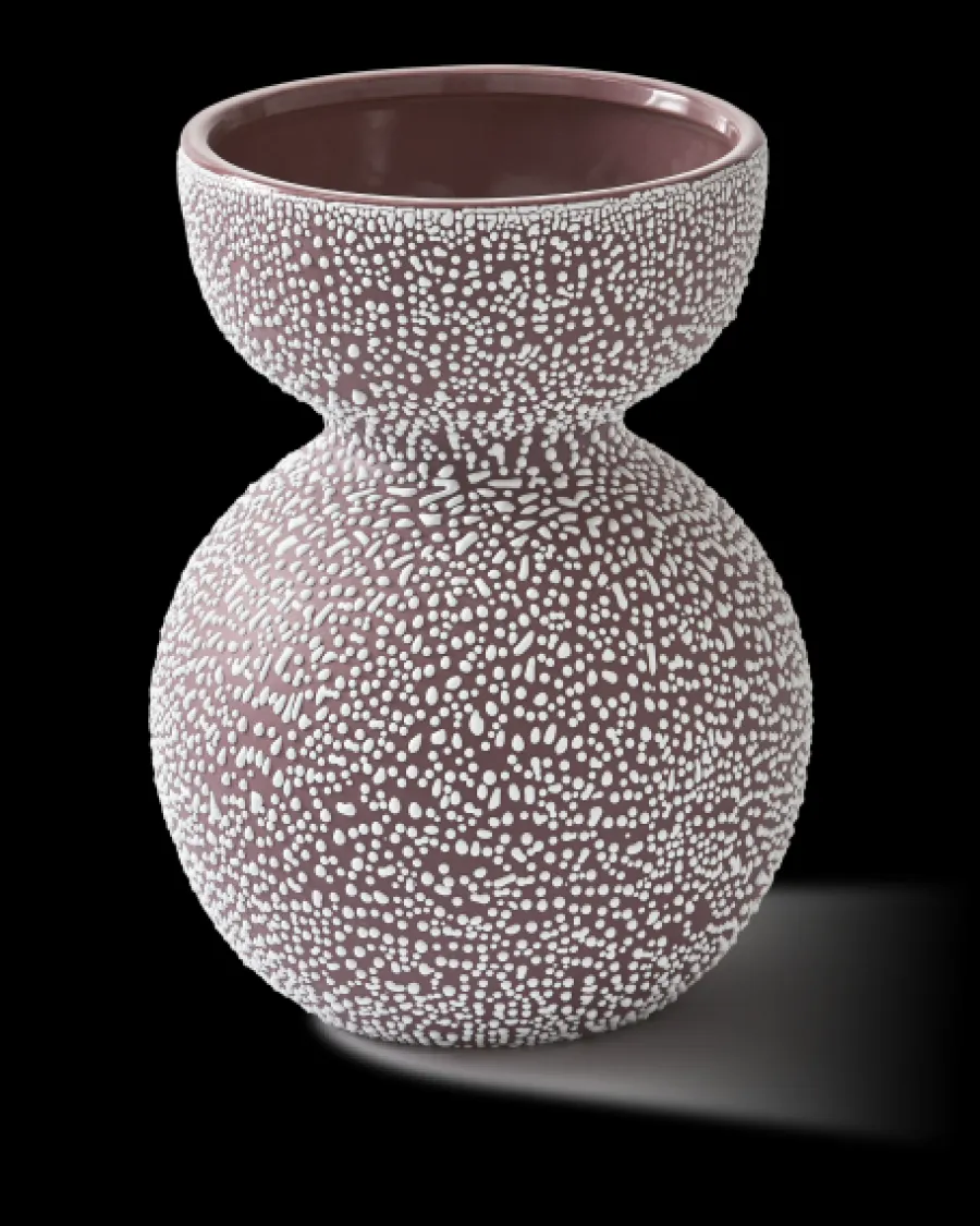 Online Polspotten Boolb Dots Vase - M darkgreen