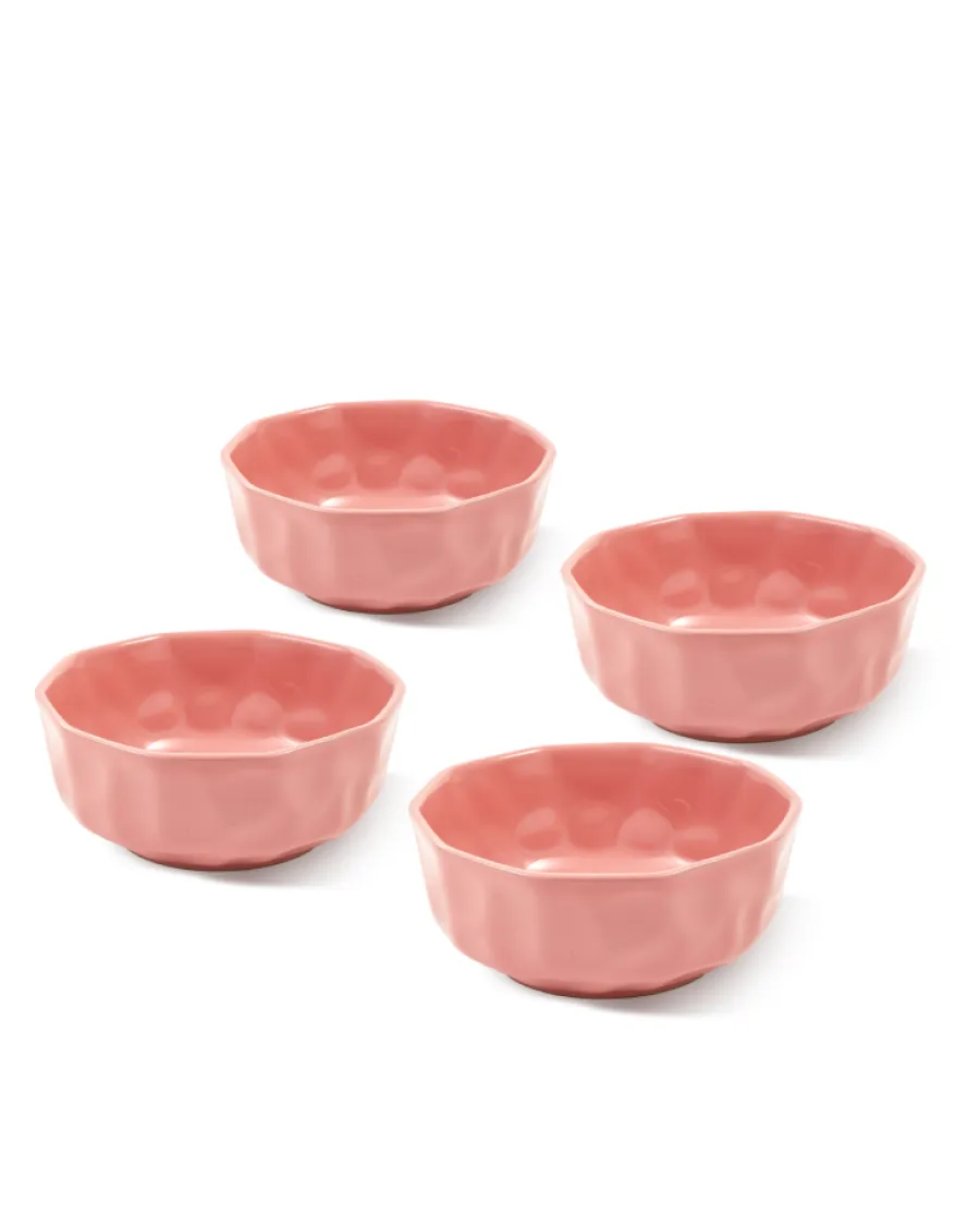 Store Polspotten bowls koa pink L set 4 lightpink