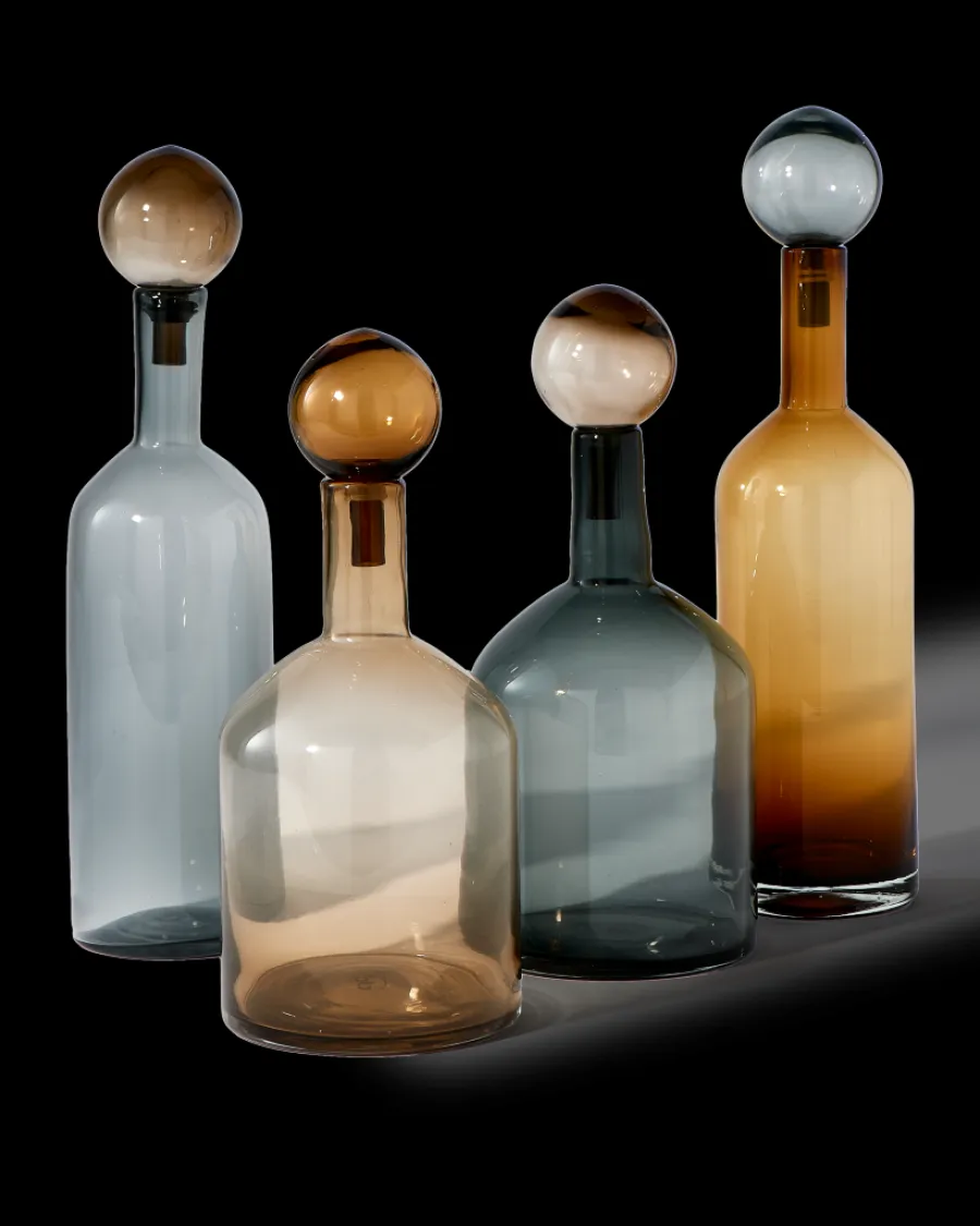 Fashion Polspotten Bubbles and Bottles - L cognac