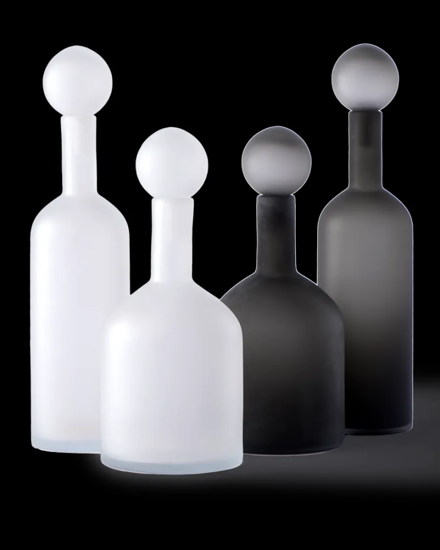 Online Polspotten Bubbles and Bottles Matt black