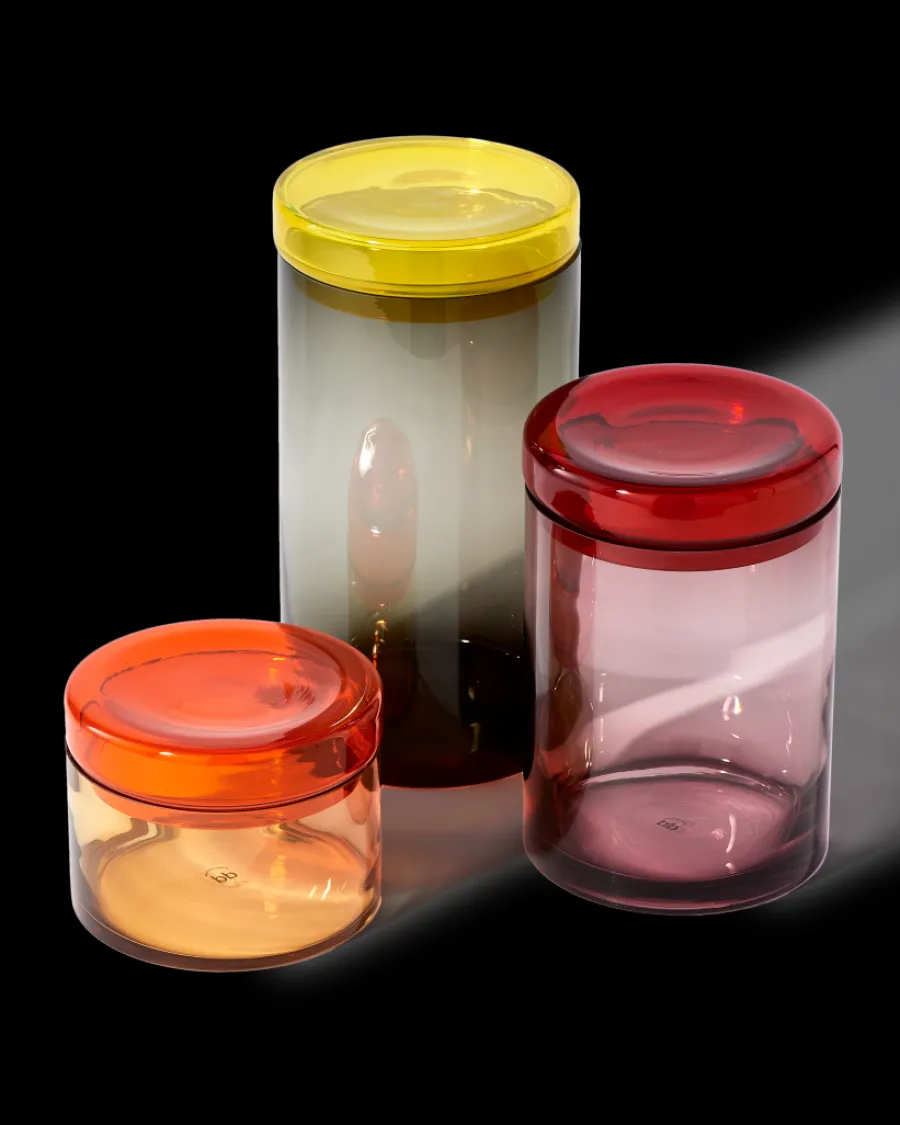 Store Polspotten Caps and Jars - XL multi-colour