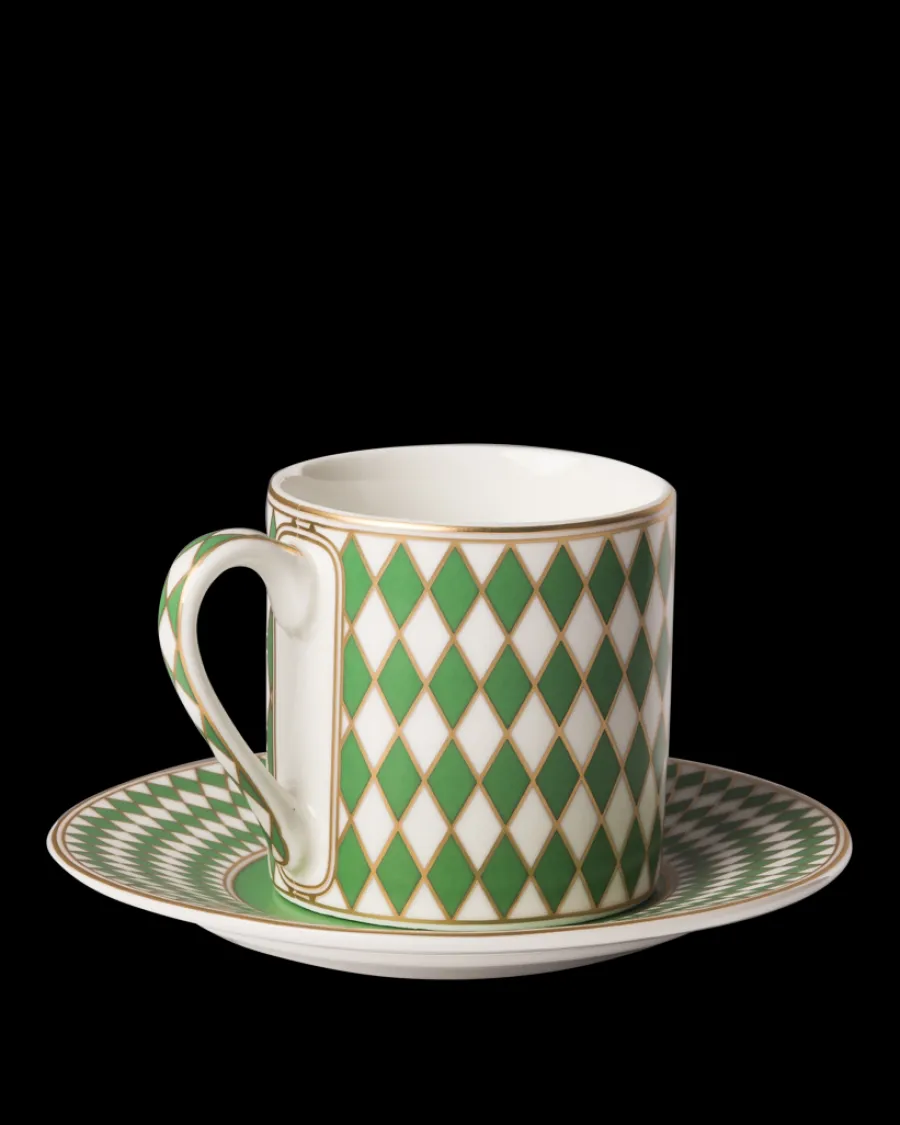 Hot Polspotten Chess Espresso Cups multi-colour