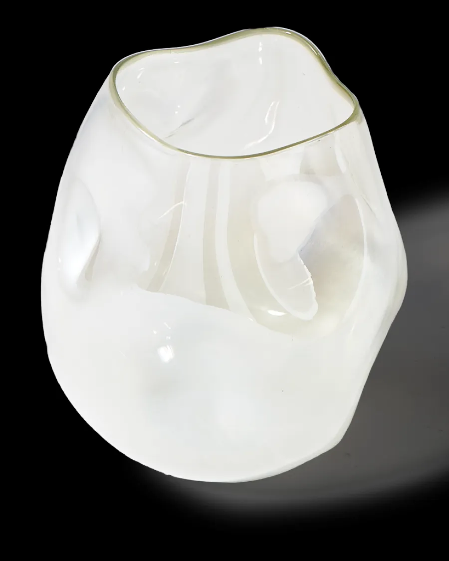 Flash Sale Polspotten Collision Vase - S white