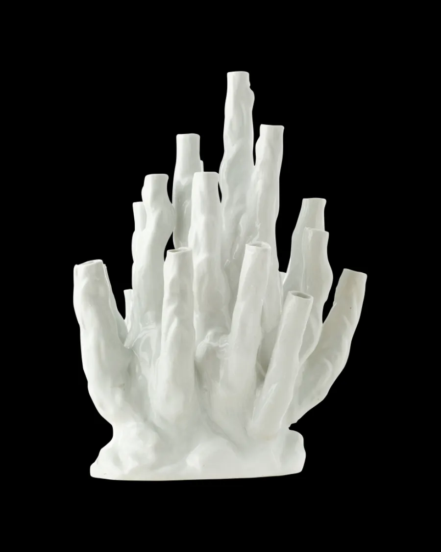 Discount Polspotten Coral Vase 20-tulips white