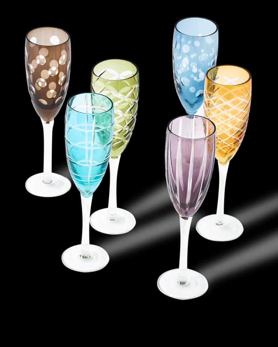 Cheap Polspotten Cuttings Champagne Glasses multi-colour