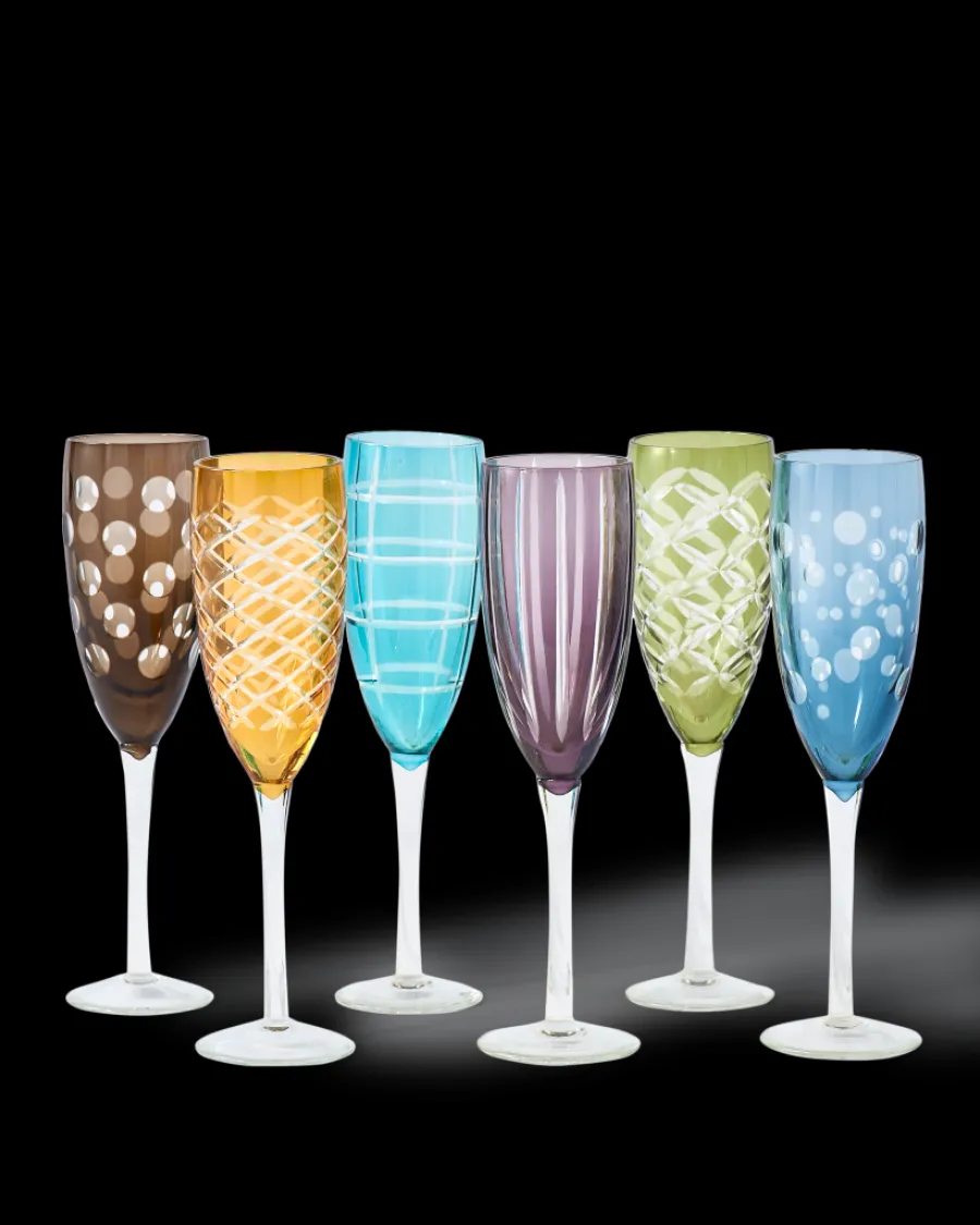 Cheap Polspotten Cuttings Champagne Glasses multi-colour