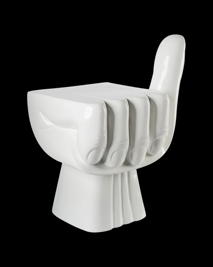 Store Polspotten Fist Chair white