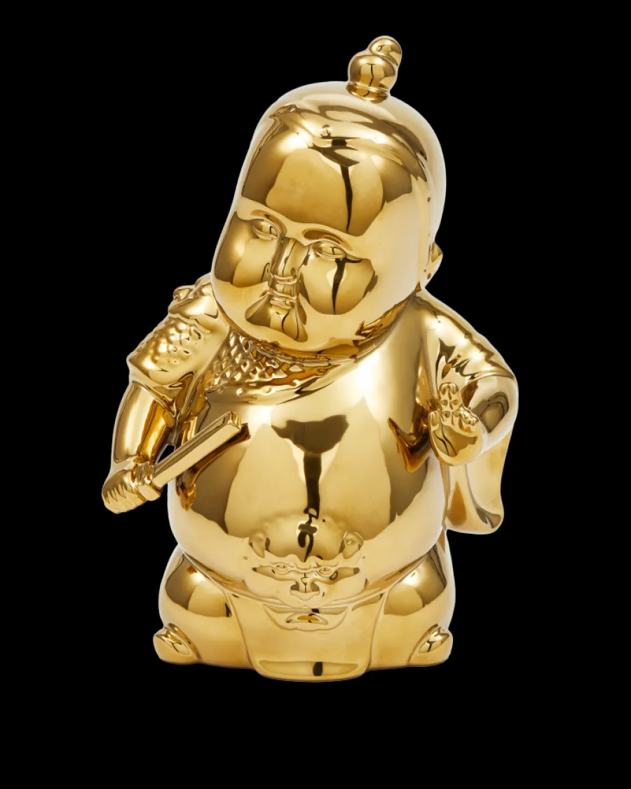 Best Sale Polspotten Funny Warrior Money Box gold