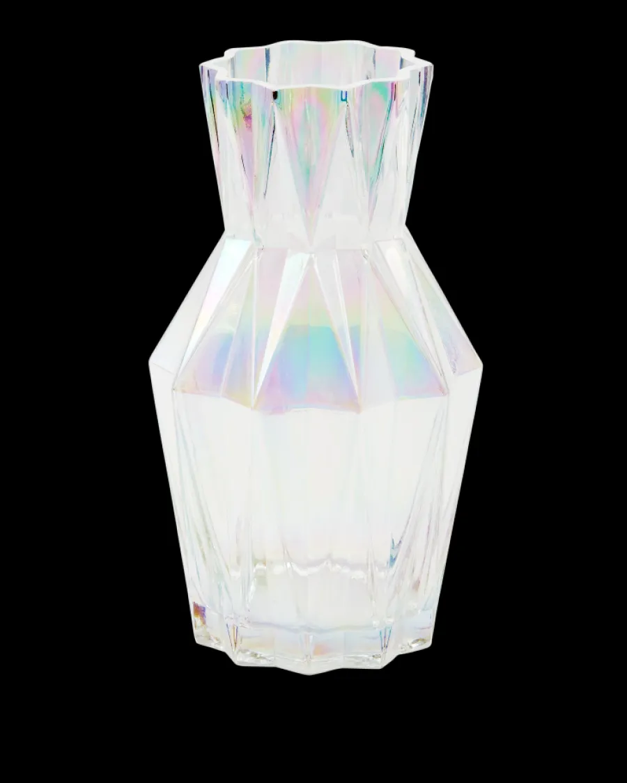 Online Polspotten Glass Folds Vase - S multi-colour