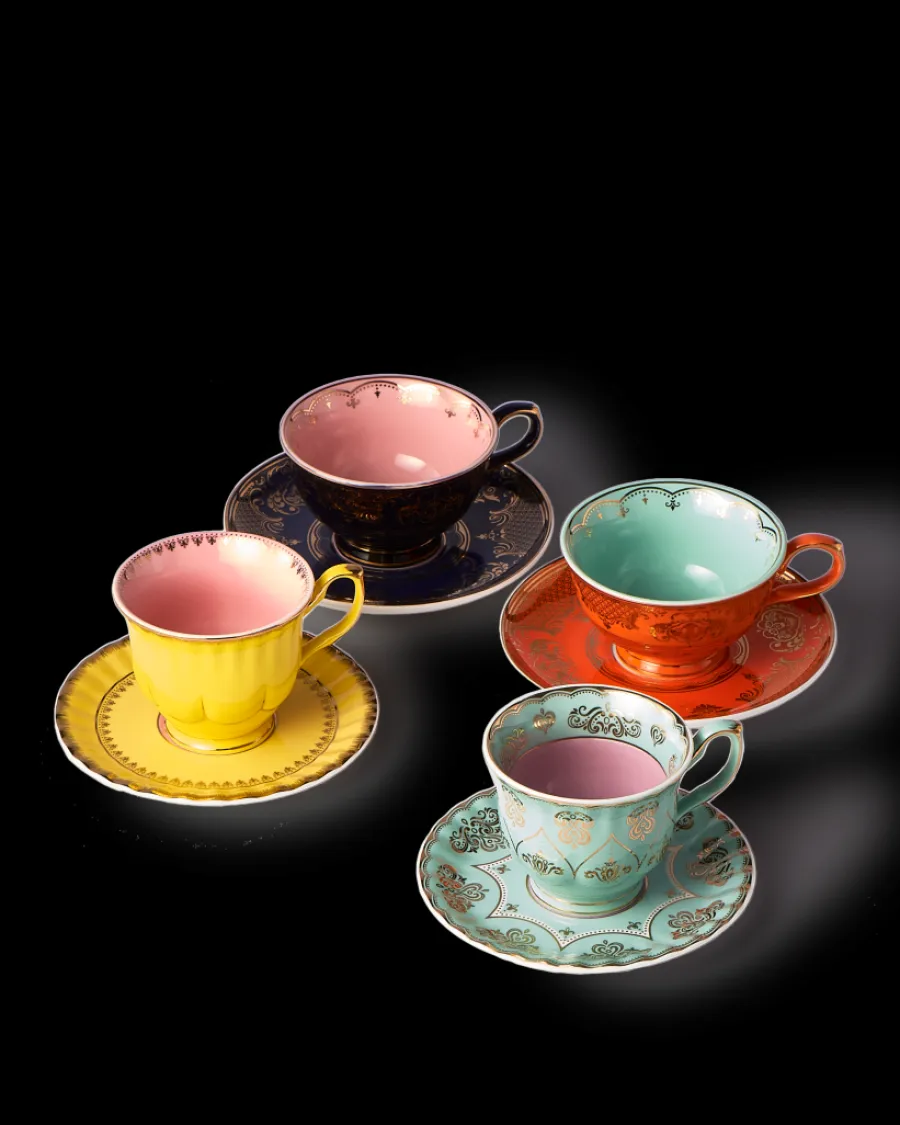 Discount Polspotten Grandpa Teacups multi-colour