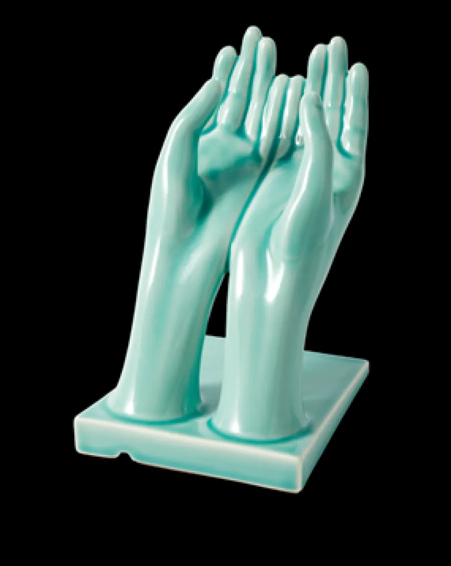 Best Sale Polspotten Hand-Stand greengrey