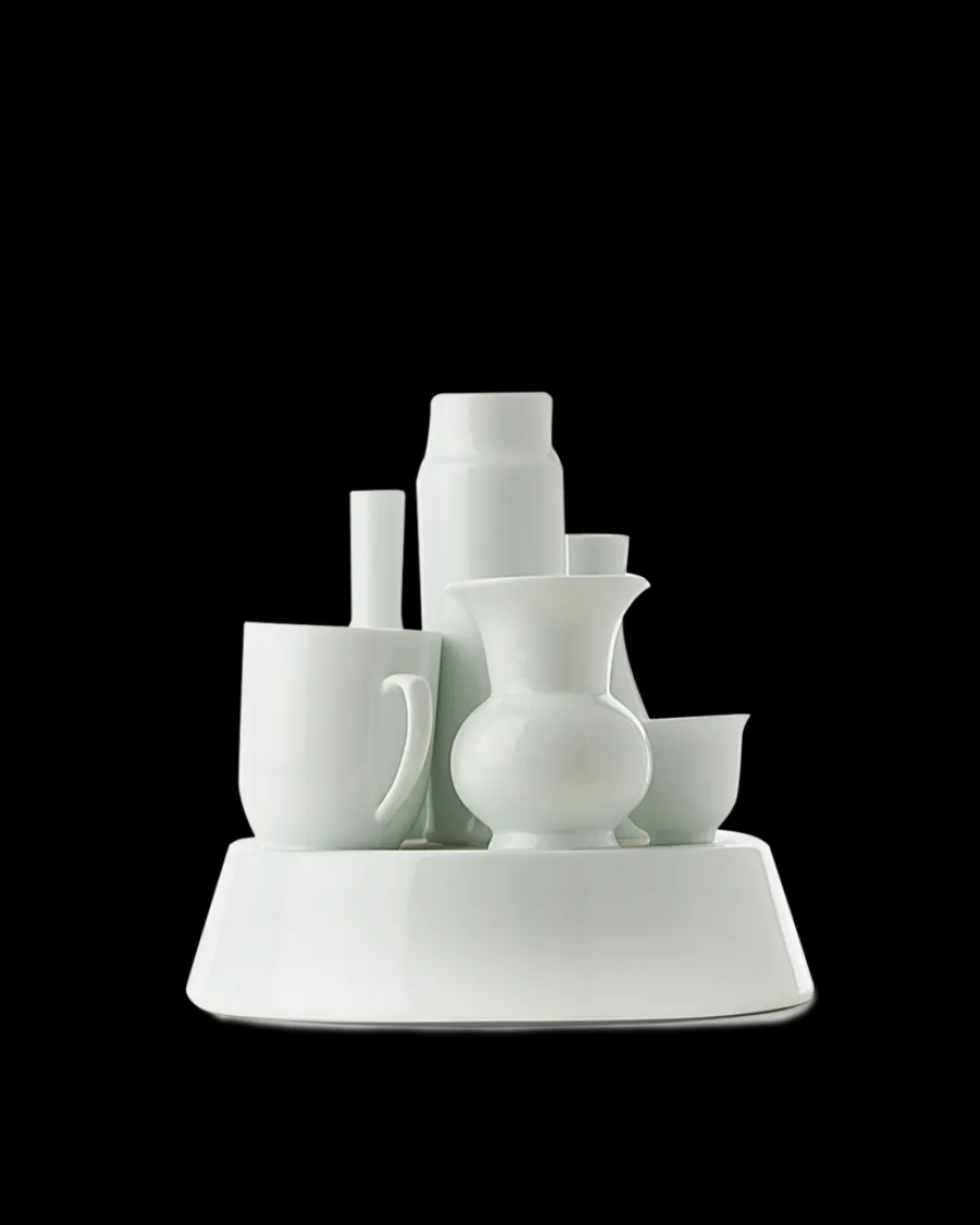 Hot Polspotten Hong Kong Vase white