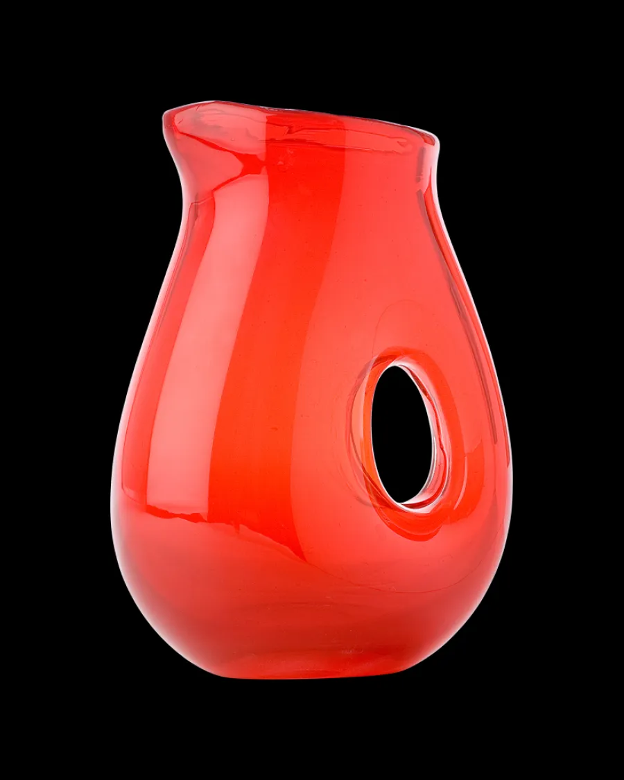 Discount Polspotten Jug With Hole turquoise