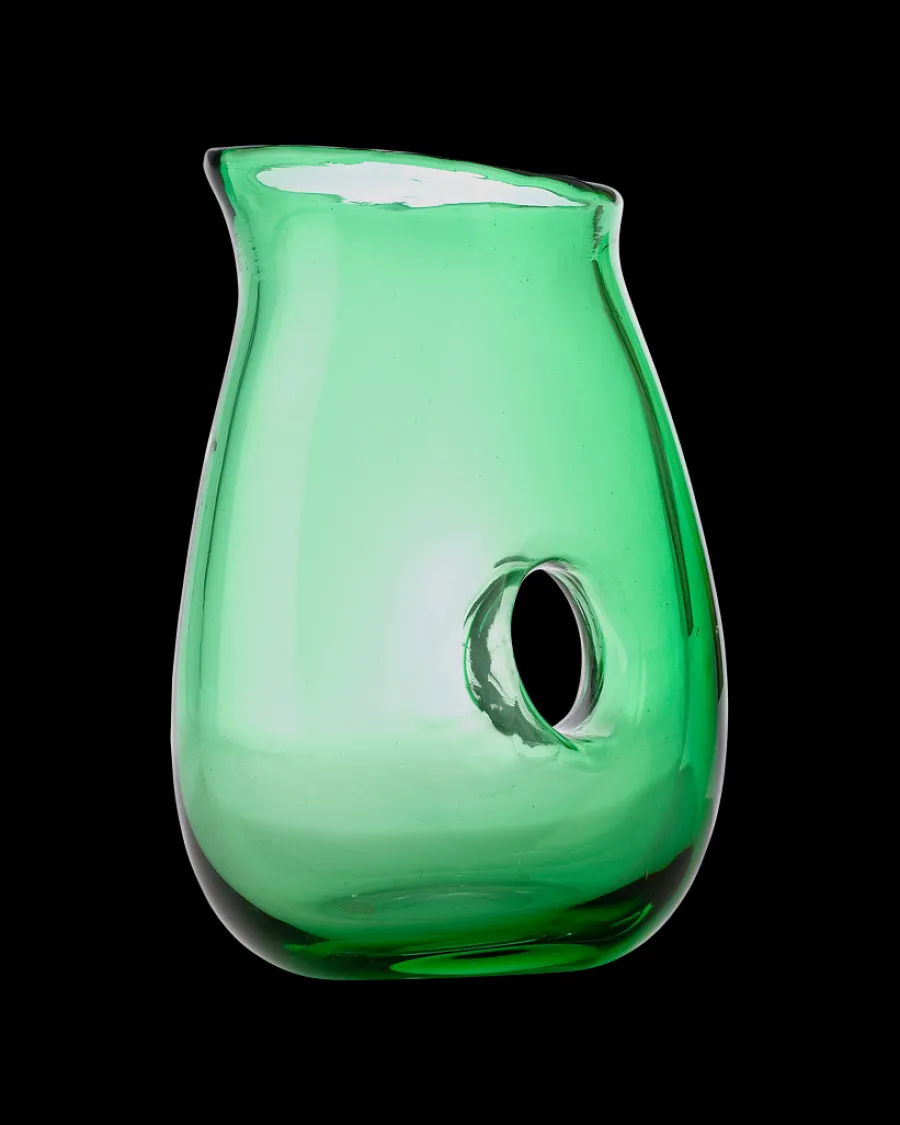 Shop Polspotten Jug With Hole turquoise