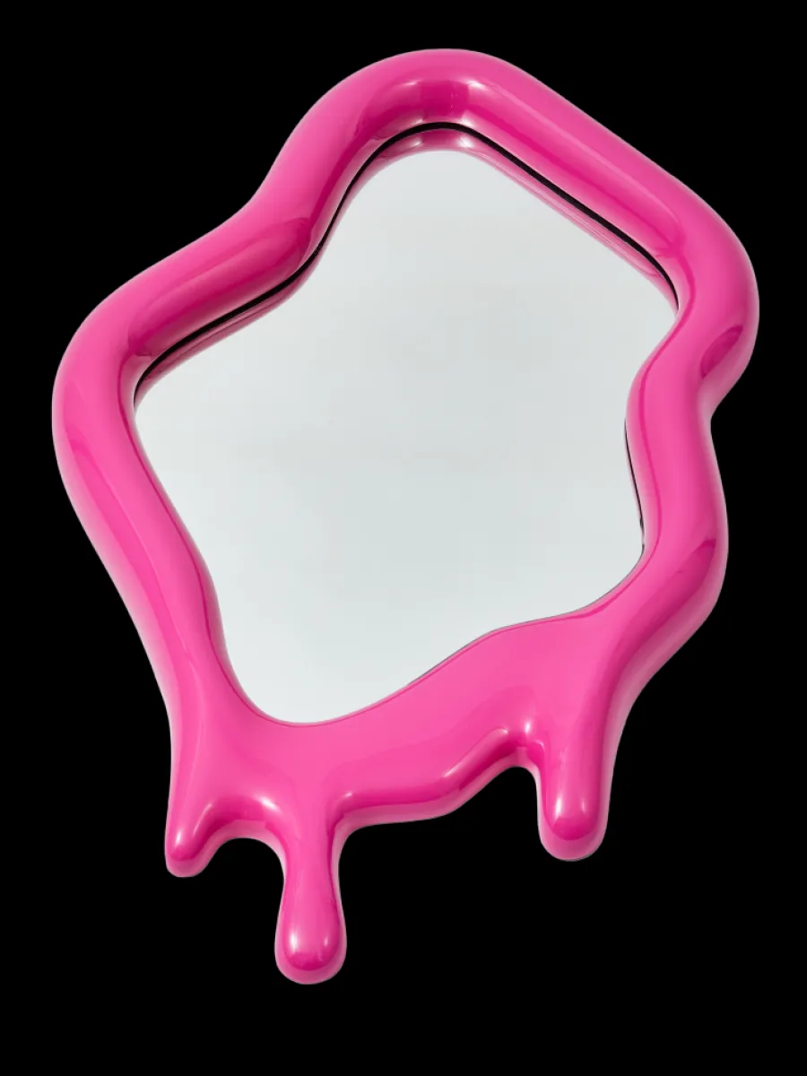 Store Polspotten Melting Mirror - M lightpink