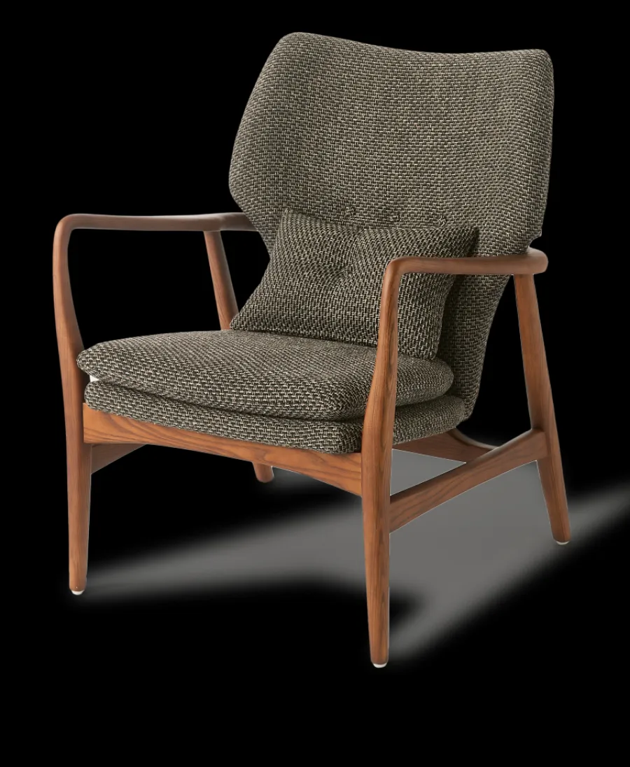 New Polspotten Peggy Chair Rough Fabric darkgrey