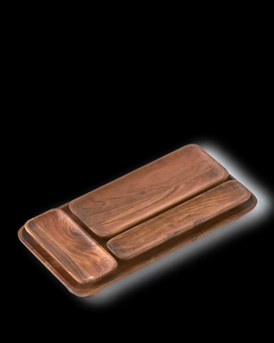 Cheap Polspotten Planki Tray cognac