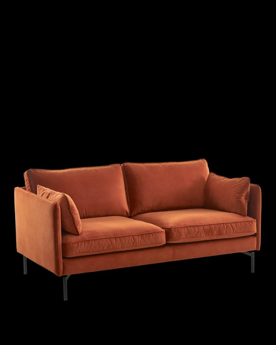 Outlet Polspotten PPno.2 Sofa Velvet rustred