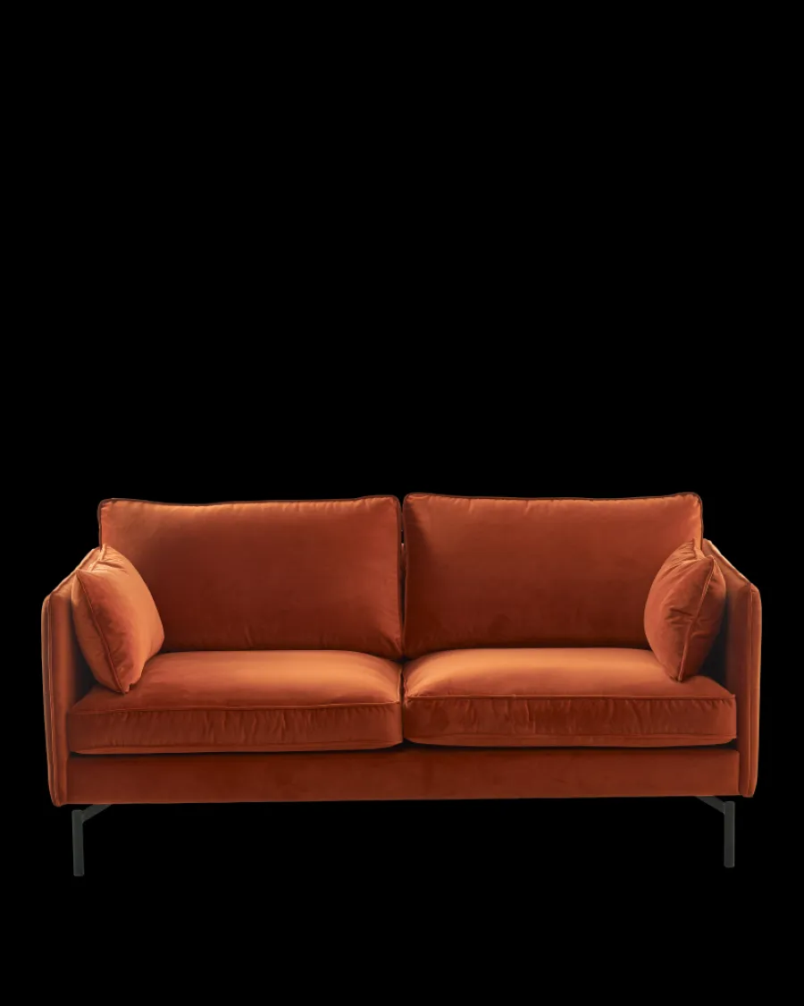 Outlet Polspotten PPno.2 Sofa Velvet rustred