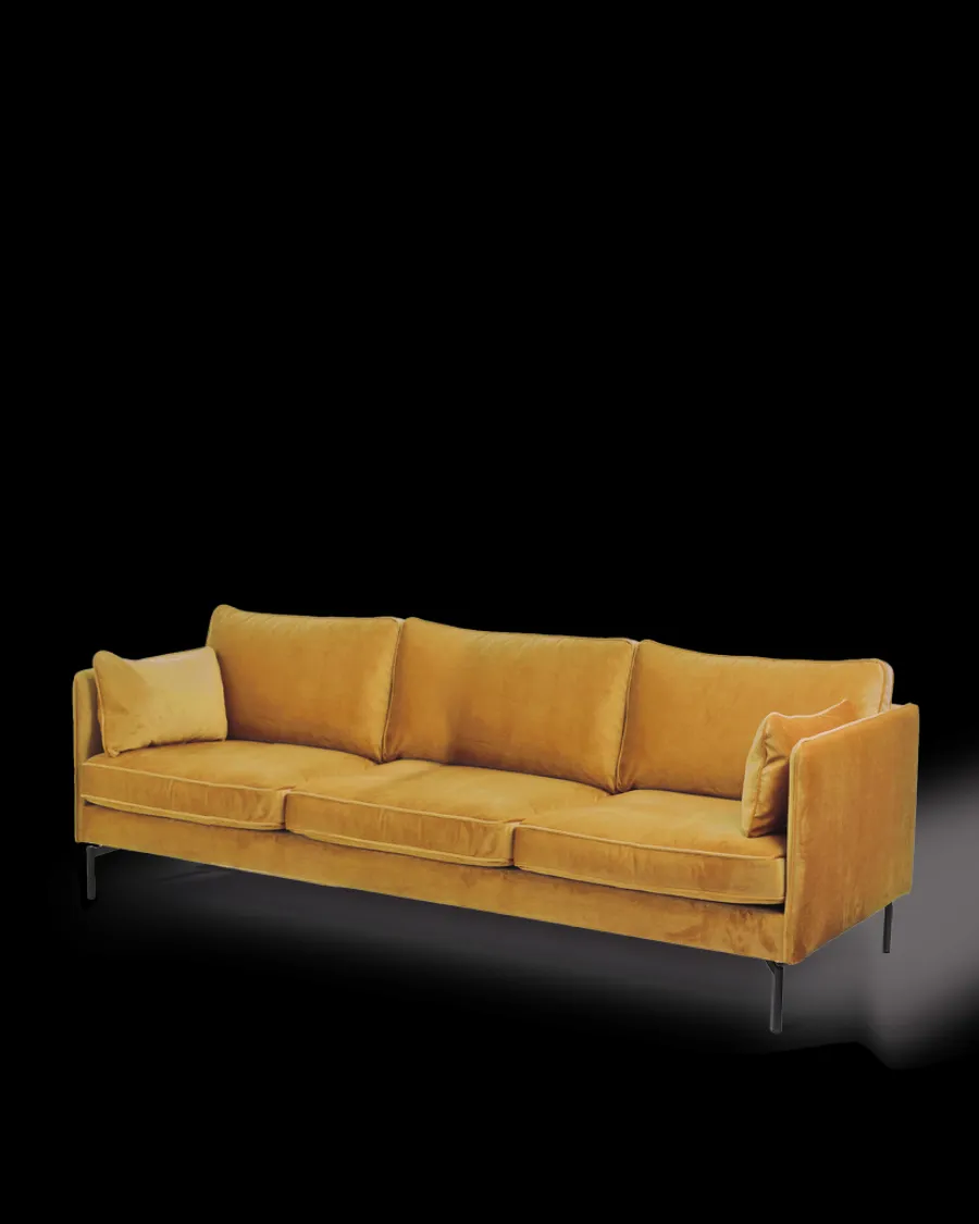 Outlet Polspotten PPno.2 Sofa XL Velvet rustred