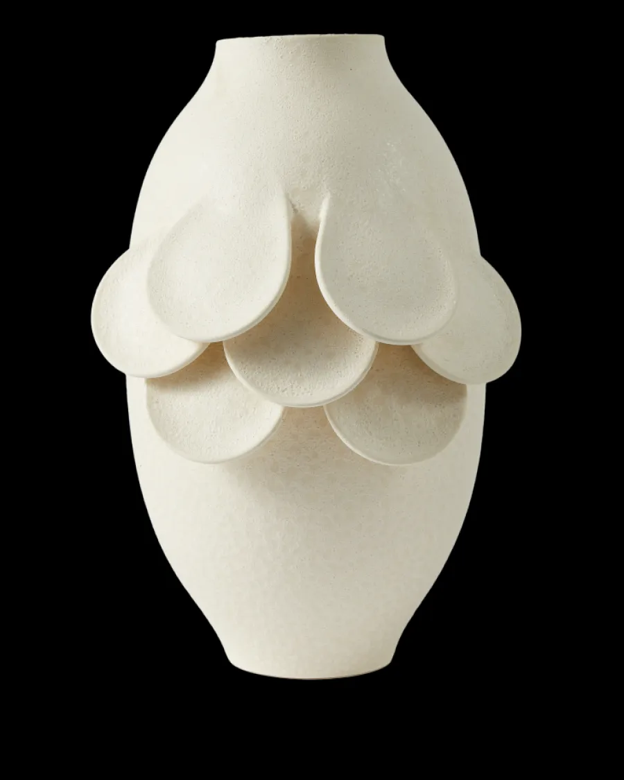 Hot Polspotten Quillie Vase - M beige