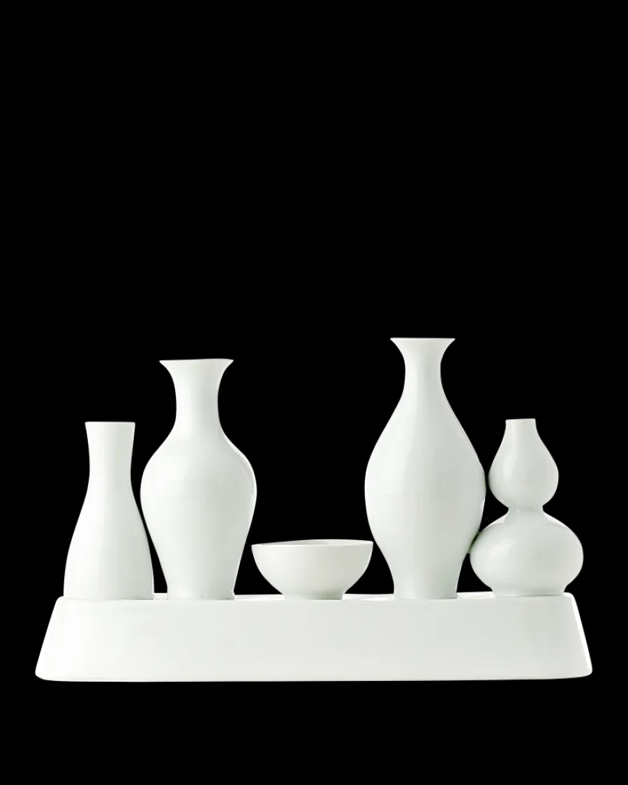 New Polspotten Shanghai Vase white