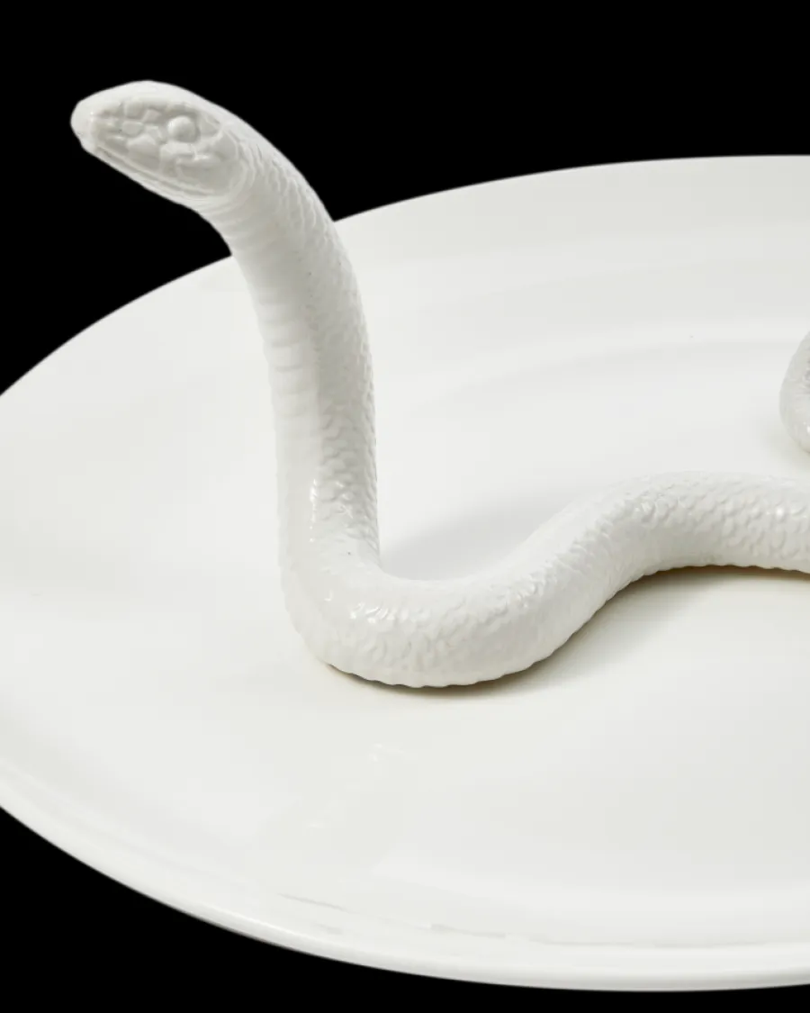 Flash Sale Polspotten Snake Plate white