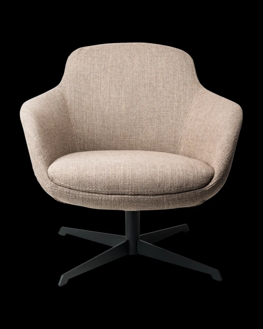 Online Polspotten Spock Swivel Chair beige