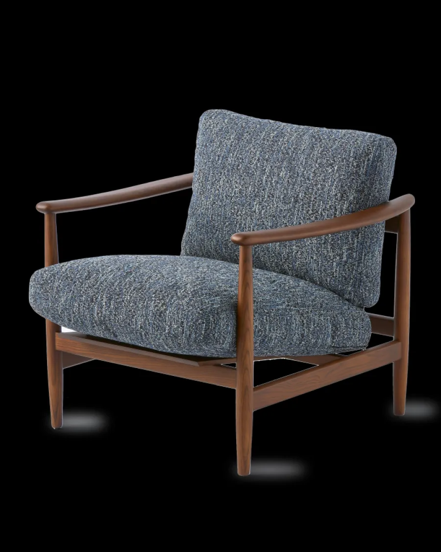 Clearance Polspotten Todd Chair Boho darkblue