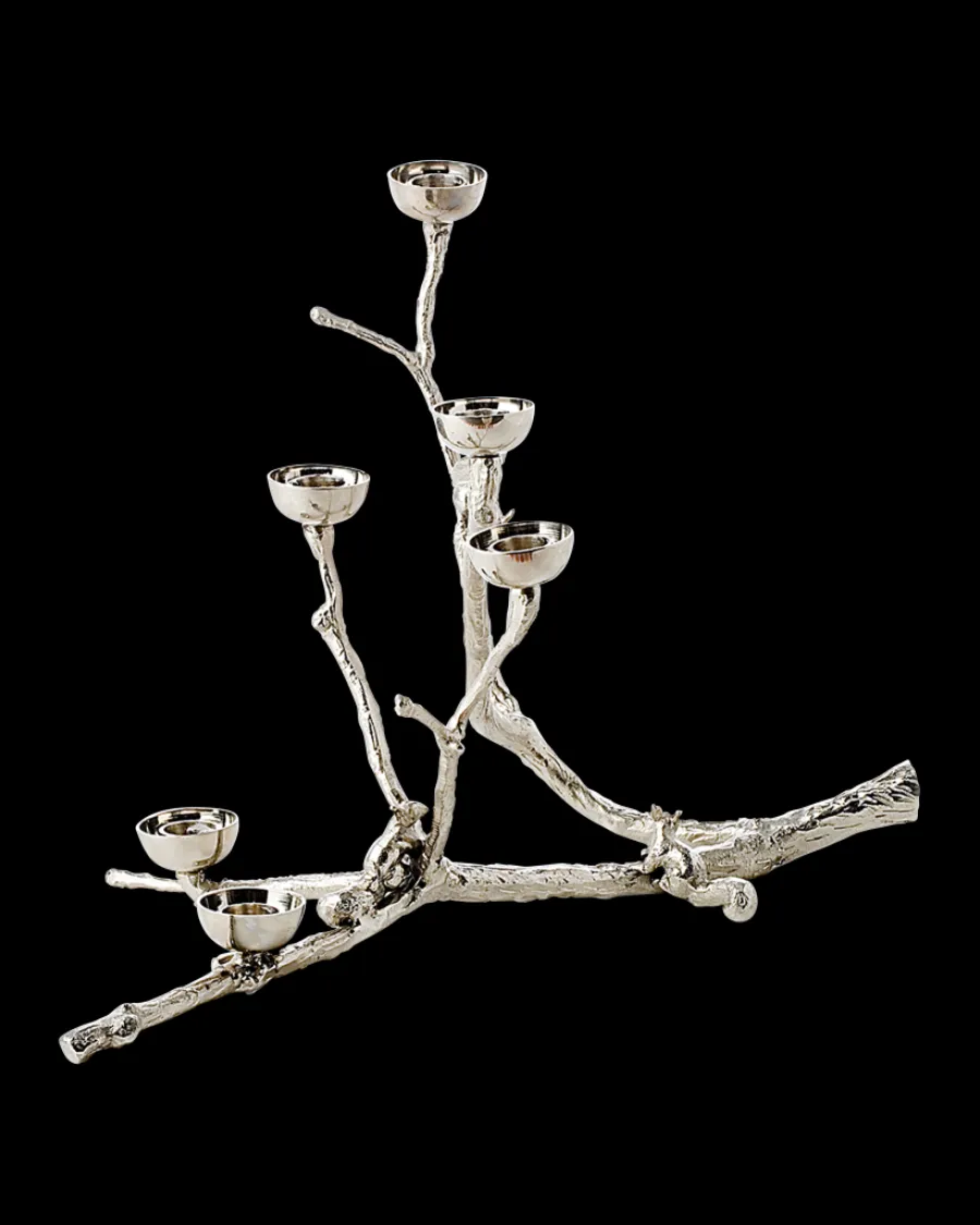 Shop Polspotten Twiggy Candle Holder silver