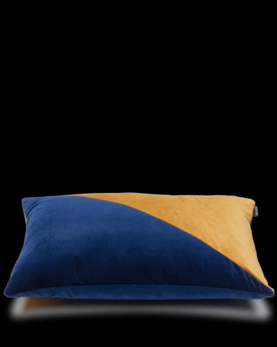 Shop Polspotten Velvet Dia Cushion darkblue